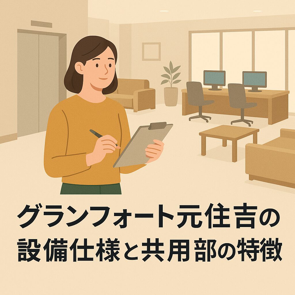グランフォート元住吉の設備仕様と共用部の特徴