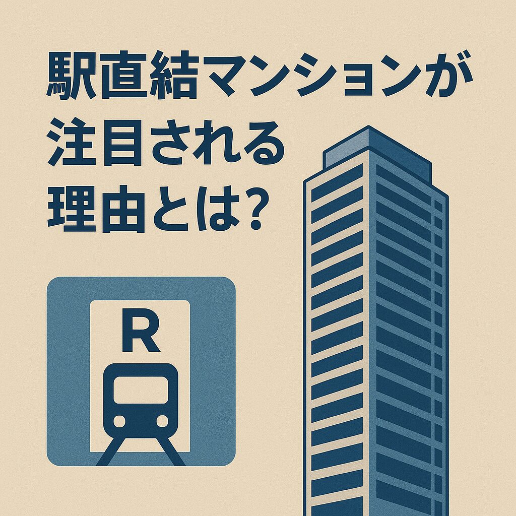 駅直結マンションが注目される理由とは?