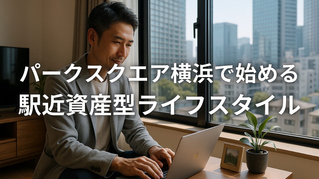パークスクエア横浜で始める駅近資産型ライフスタイル