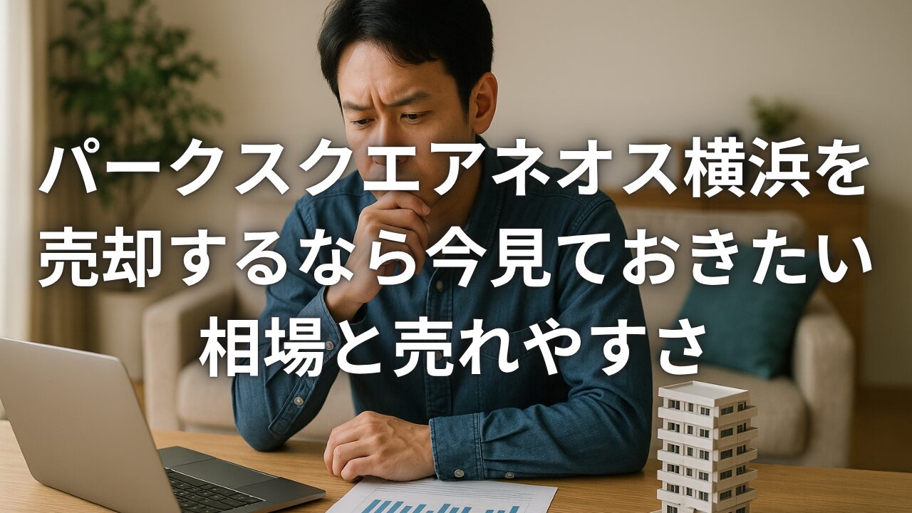 パークスクエアネオス横浜を売却するなら今見ておきたい相場と売れやすさ