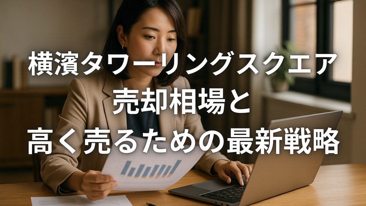 横濱タワーリングスクエア売却相場と高く売るための最新戦略