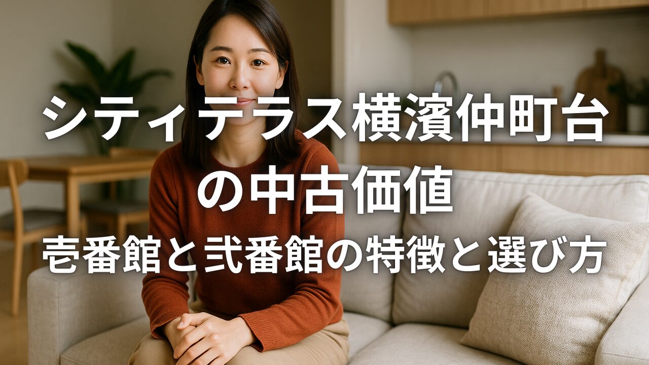 シティテラス横濱仲町台の中古価値 壱番館と弐番館の特徴と選び方