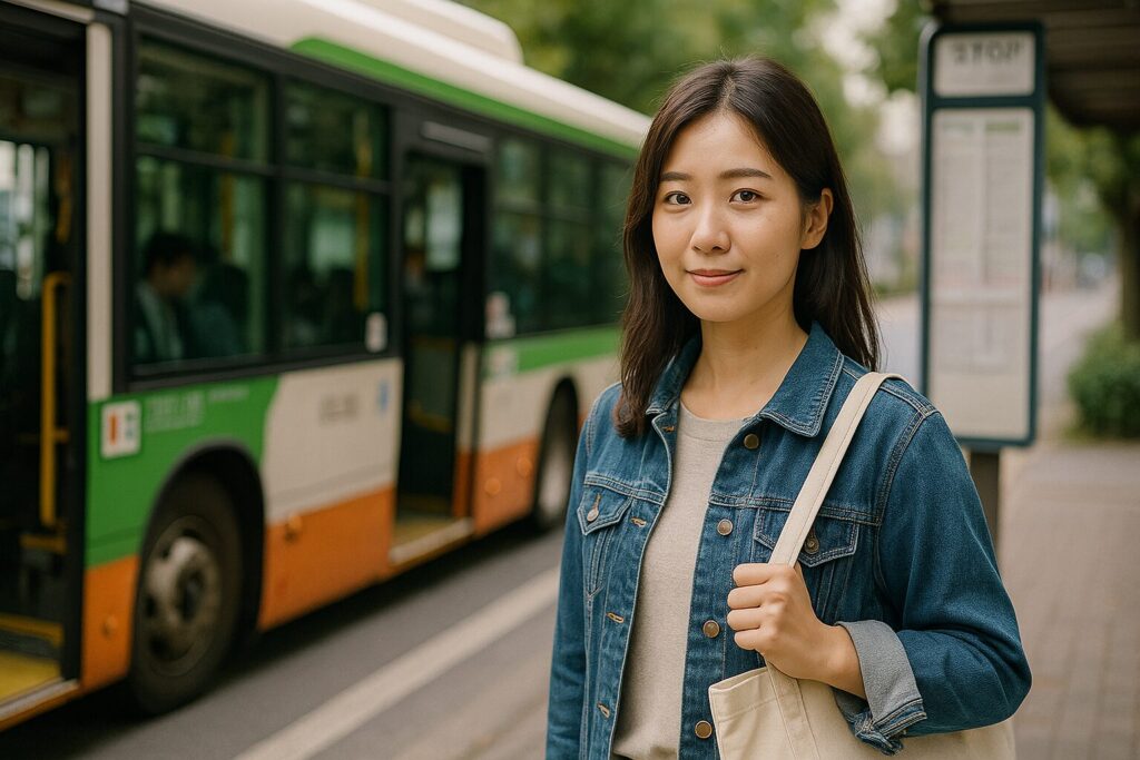 生活動線から見たバス利用と徒歩圏の違い