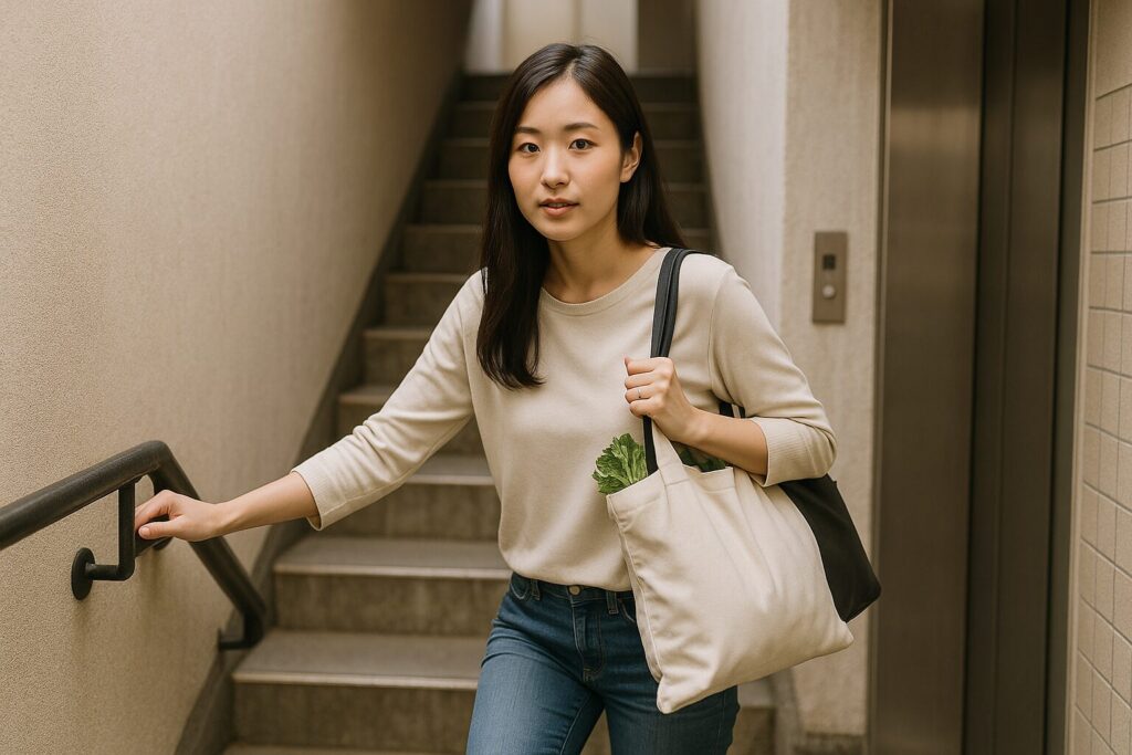 階段利用が日常生活と体力負担に及ぼす影響