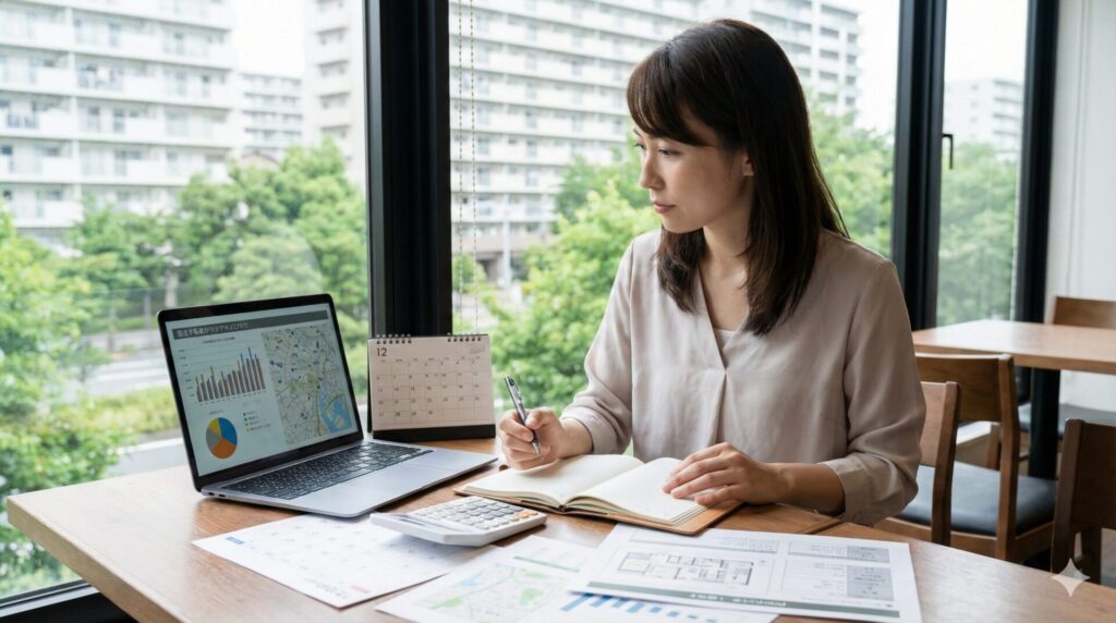 成約相場と市況から考えるパークシティ新川崎の売り時の判断手順