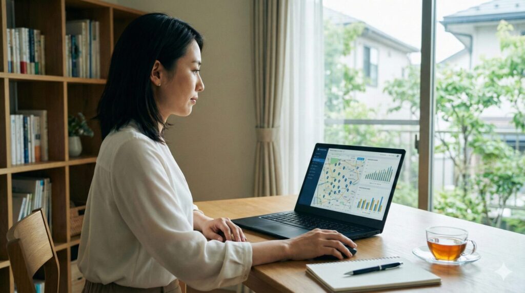 公式データベースを使って相場と募集状況を確認する基本手順