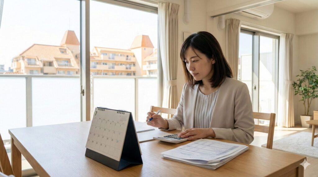 売却後の住み替えまでを見据えた諸費用とスケジュールの把握