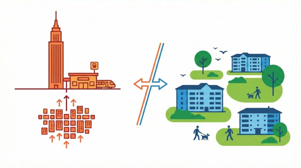 武蔵小杉のタワーマンション群とは異なる住環境の魅力