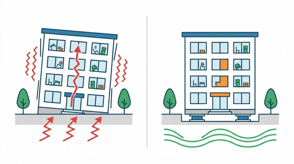 揺れを逃がす技術が守る日々の安心感