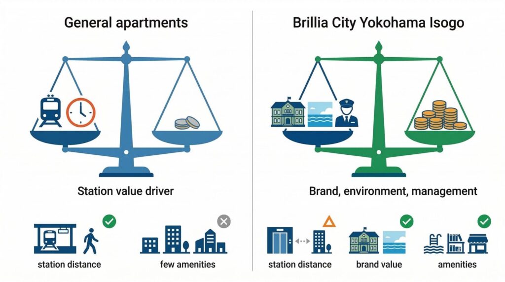 周辺マンションと比較した資産性の考え方