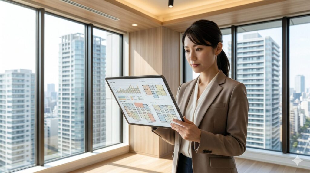 同じマンション内で価格差が出る主な理由