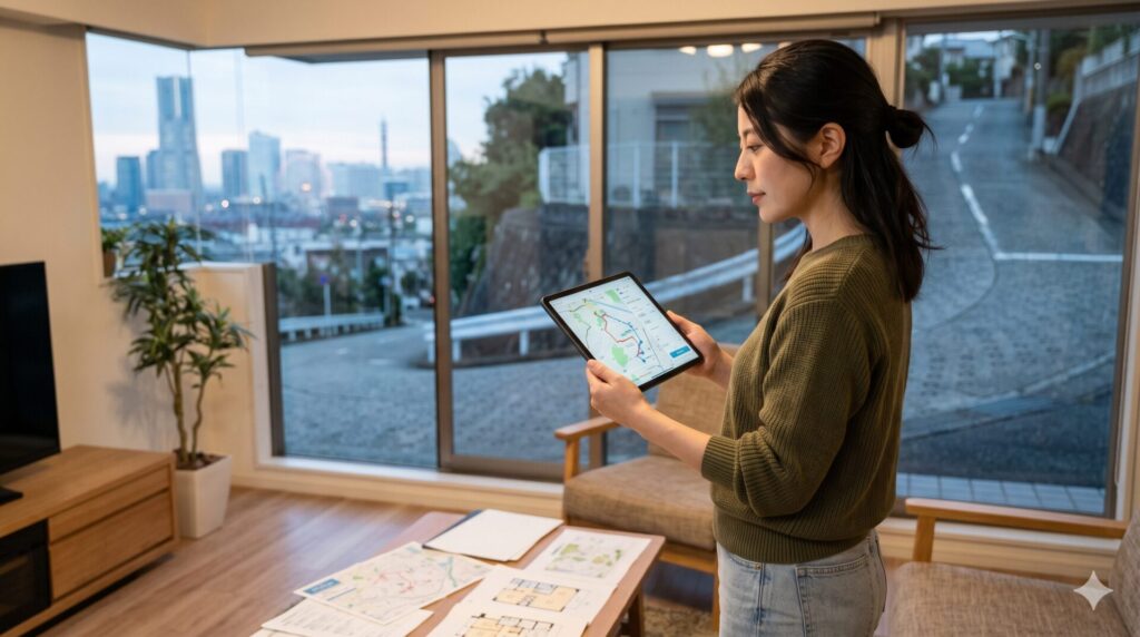 横浜駅徒歩圏でも評価が分かれる理由 坂立地の資産性