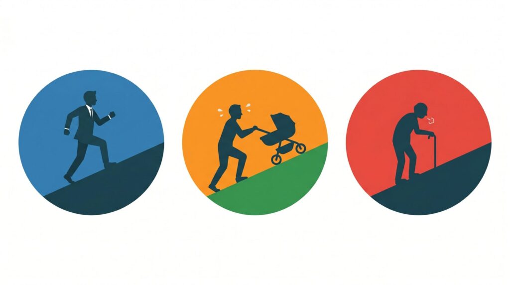 将来の体力やライフスタイル変化を想定する