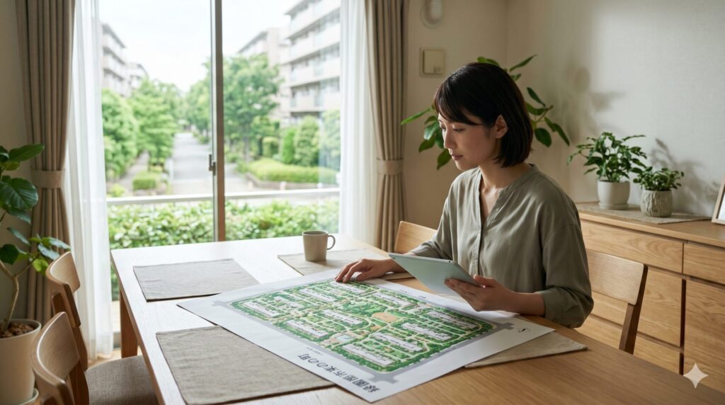 緑の多い住環境と敷地計画が毎日の暮らしに与える影響