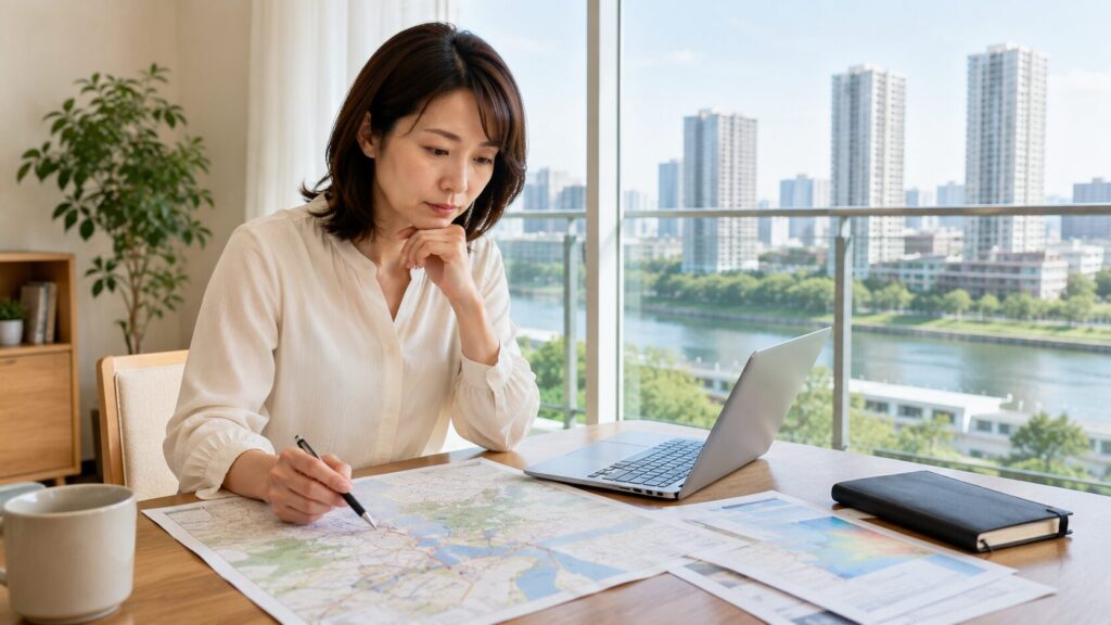 多摩川沿いの立地で確認したい公的ハザード情報