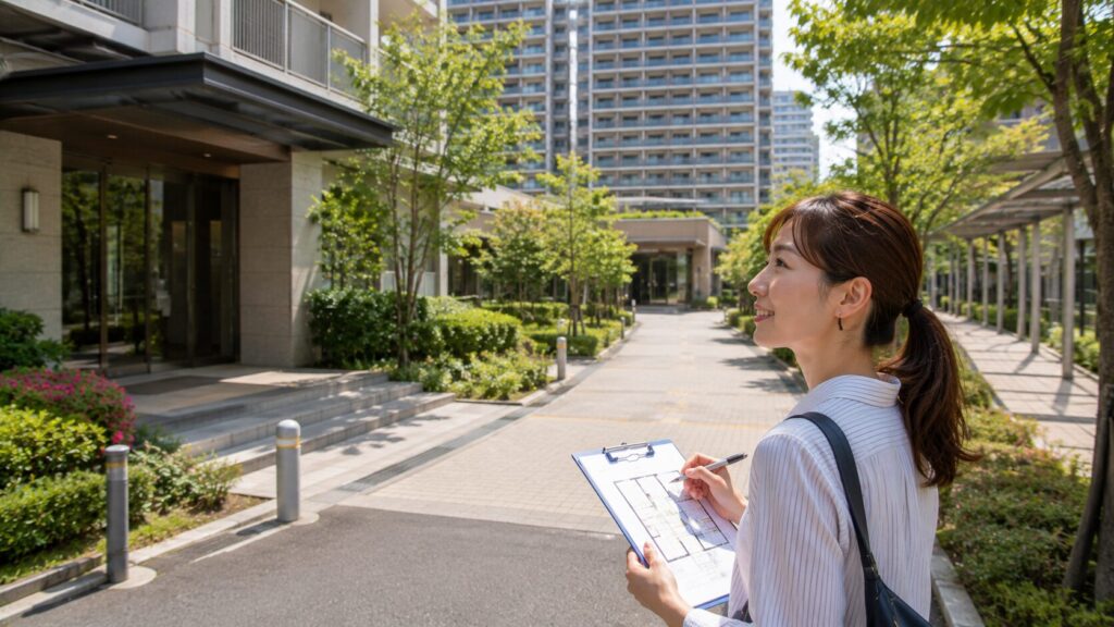 内見時に棟ごとの生活動線を確かめる方法