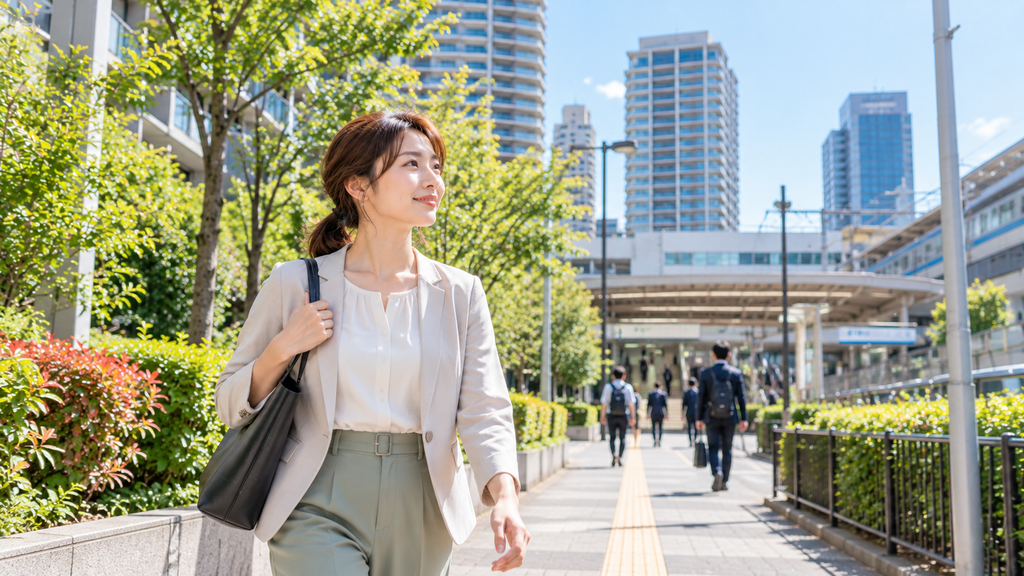 通勤通学で確認したい駅までの実際の生活動線