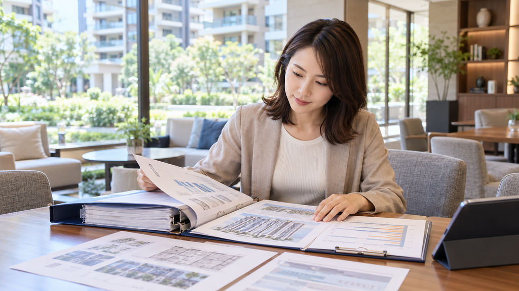 中古購入前に確認したい管理体制と長期修繕計画
